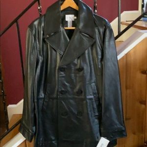 Men’s Calvin Klein Leather Jacket